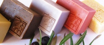 All-natural soaps.